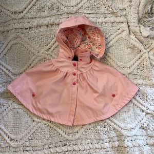 Cynthia Rowley baby girl rain poncho.